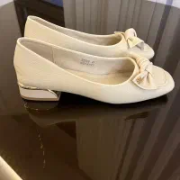 کفش چرم کرم سایز ۴۱|کیف، کفش، کمربند|مشهد, دانشجو|دیوار