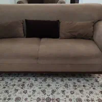 مبل راحتی ۷نفره سالم و تمیز همراه با میز جلومبلی|مبلمان خانگی و میز عسلی|فولادشهر, مسکن مهر فولادشهر|دیوار