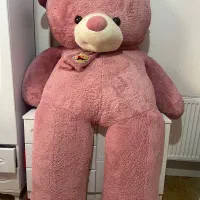 عروسک بزرگ خرس|اسباببازی بچه|لاهیجان, قیام|دیوار