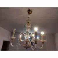 لوستر کریستال|لوستر و چراغ آویز|اصفهان, بهارستان|دیوار