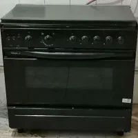 اجاق گاز 5شعله فردار، فرش 9متری، کرسی چوبی