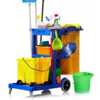 خانم برای نظافت منزل