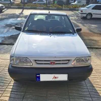 پراید مدل ۱۳۸۴ بی رنگ شاسی پلمپ