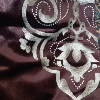 پرده حریر و والان مخمل|پرده، رانر، رومیزی|بروجن, |دیوار