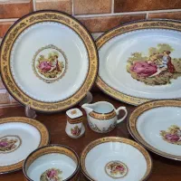 سرویس چینی طرح لمونژ  (لیلی مجنون)