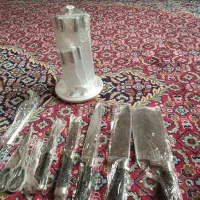 سرویس کارد اکبند ۲سرویس|ظروف پخت‌وپز|تهران, آهنگران (سراسیاب دولاب)|دیوار