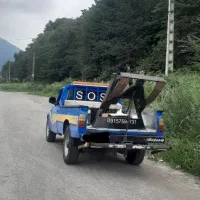 نیسان مدل ۱۴۰۰ خودرو بر معاوضه با تصادفی
