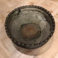 کاسه یا تاس مسی بسیار قدیمی