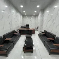 صندلی ۸ نفره با میز وسط و میز جلو ، همه نوعه نو|مبلمان اداری|بندر گناوه, |دیوار