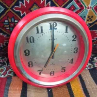 ساعت دیواری موتور بزرگ ژاپنی قدیمی عتیقه سالم