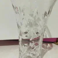 گلدون بلور اصل ارتفاع۳۵سانت