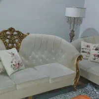 مبل ۷ نفره با جلومبلی و عسلی|مبلمان خانگی و میز عسلی|تهران, سازمان برنامه جنوبی|دیوار