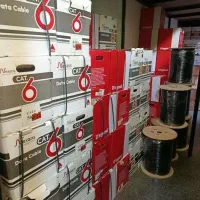 کابل شبکه رول باکس بدون شیلد