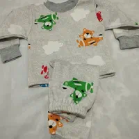 بلوز شلوار تو کرکی گرم بالا مدل اسپرت