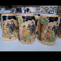 پارچ و لیوان قدیمی خارجی|صنایع دستی و سایر لوازم تزئینی|شاهینشهر, عطار|دیوار