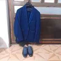 کت شلوار درحدنو همراه با کرابات کفش ست