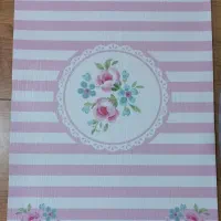 قالیچه و پادری پینترستی صورتی سفید نو و پا نخورده|فرش|بندر انزلی, لیچارگی حسن رود|دیوار