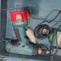 دریل شارژی و میخکوب بادی