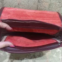 کیف دوشی زنانه تمام چرم گاوی در حد نو|کیف، کفش، کمربند|تهران, سازمان آب|دیوار