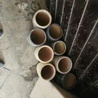 ۱۰ عدد گلدان سفالی زیبا ۳۰ سانت ارتفاع