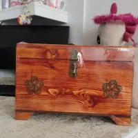 صندق چوبی با چوب راش