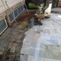 کفسابی ونماشویی سنگ سابی.