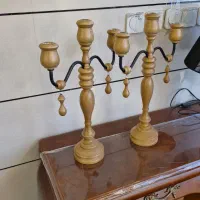 انواع لوستر چوبی فرانسوی نئوکلاسیک|لوستر و چراغ آویز|قم, حنیف نژاد|دیوار