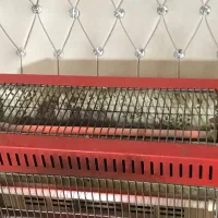 بخاری برقی فن دار مهتابی دار