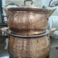 قابلمه مسی آنتیک|صنایع دستی و سایر لوازم تزئینی|تهران, اختیاریه|دیوار