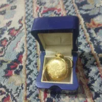 فروش ساعت جیبی  طلای آنتیک  با عیار طلای  12درصد