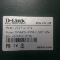 سوئیچ دی لینک ۱۰ پورت PoE در حد نو بسیار کم کارکرد|مودم و تجهیزات شبکه|تهران, آرژانتین|دیوار