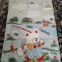 پتو ولحاف پنبه ای بچه،کودک ،نوجوان،نوزاد،بالش گردن