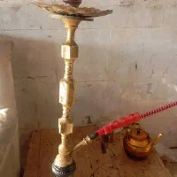 قلیون تنه برنجی