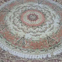 فرش 3متری گرد بدون پارگی وسوختگی