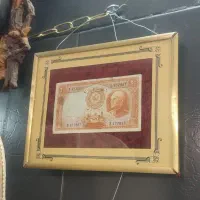 اسکناس عتیقه رضاشاه پهلوی عزیزارسال اصفهان