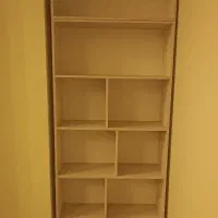 قفسه کتاب چوبی ام دی اف