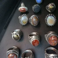 انگشتر روکش نقره