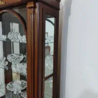 بوفه چوبی بزرگ|بوفه، ویترین، کنسول|سلماس, |دیوار