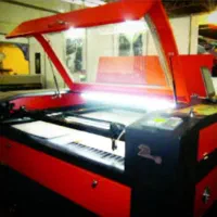 دستگاه لیزر، مخمل پاش، پرس ۲تن، فانتاکروم.