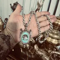 زنجیر و آویز گردنی خاص نقره