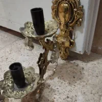 دیوارکوب برنز|لوستر و چراغ آویز|قزوین, |دیوار