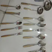 سرویس قاشق چنگال|ظروف سرو و پذیرایی|قرچک, پویینک|دیوار