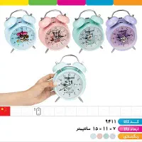 انواع ساعت رومیزی زنگ دار کرومی دخترانه پسرانه|ساعت دیواری و تزئینی|مشهد, ویلاشهر|دیوار