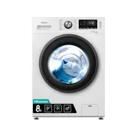 ماشین لباسشویی 8 کیلویی هایسنس مدل WFKV8014 (پلمپ)