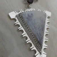 گردنبد شجر یاقوت کلکسیونی عتیقه گردنی، پلاک انگشتر