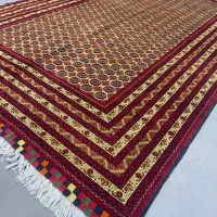 فرش دستباف (بساک)چقدر زیبا و دلنواز تمام کرک|فرش|مشکین‌دشت, |دیوار