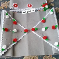 سفارش ست نمدی اشپزخانه|صنایع دستی و سایر لوازم تزئینی|جوانرود, |دیوار