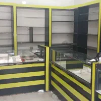 ویترین و قفسه ام دی اف زیر قیمت تمام شده|فروشگاه و مغازه|جیرفت, |دیوار