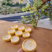 شمع وارمری سنگی|صنایع دستی و سایر لوازم تزئینی|تهران, شهرک شهید باقری|دیوار