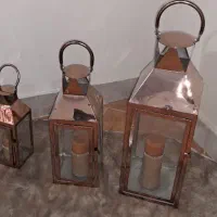 فانوس بهمراه شمع خز|صنایع دستی و سایر لوازم تزئینی|تهران, شهرک ولیعصر جنوبی|دیوار